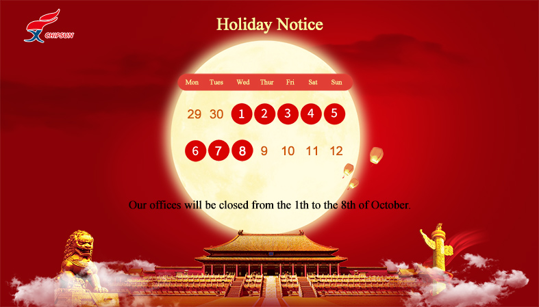 National Day Holiday Arrangements